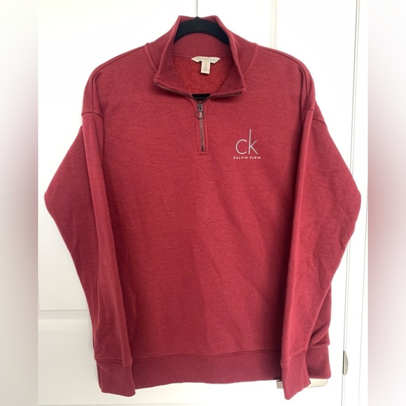 Calvin Klein Tops - Calvin Klein  1/4 Zip Sweatshirt